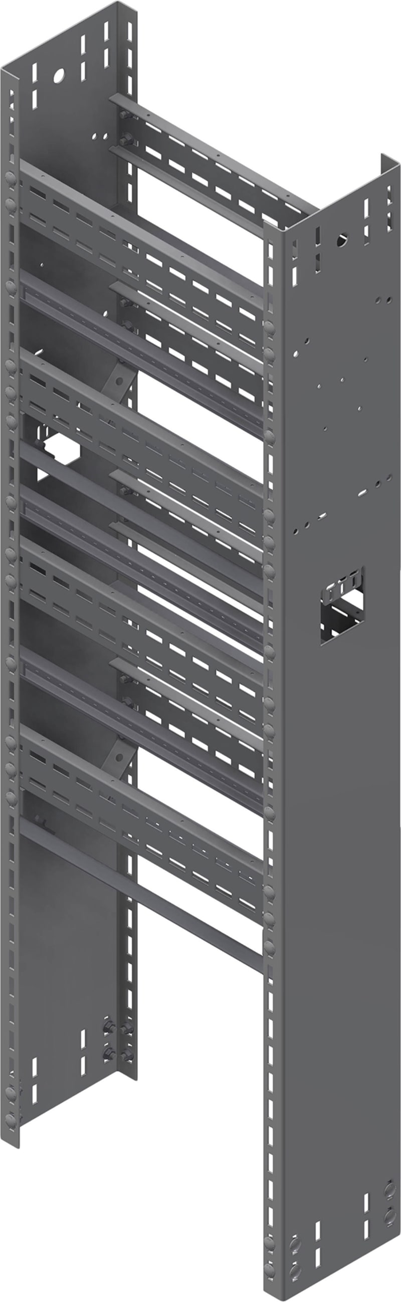 Øglænd System OER250-DS Rack, 600 × 1990 mm, Stainless Steel