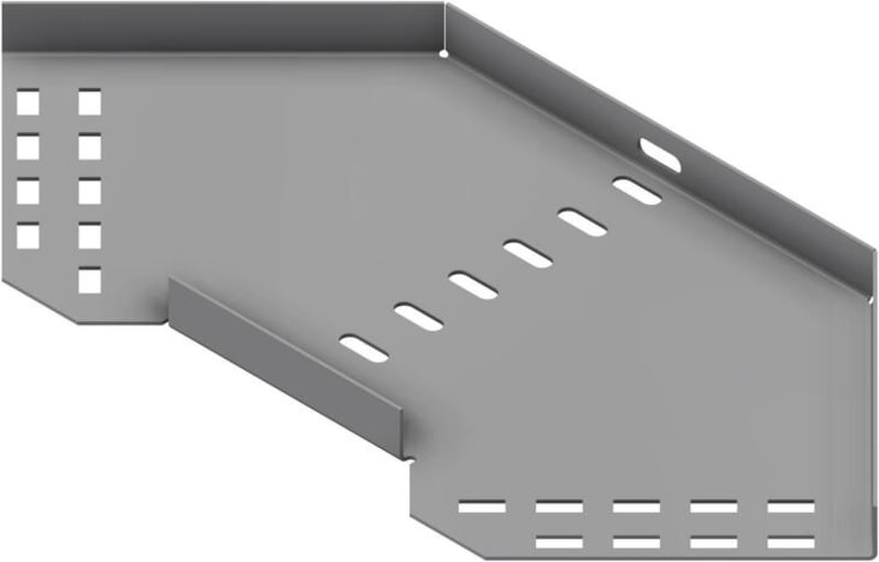 Øglænd System SPBE20 Flat Elbow 90°, 150 mm, R75, Stainless Steel