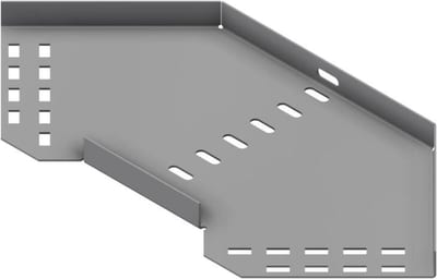 Øglænd System SPBE20 Flat Elbow 90°, 150 mm, R75, Stainless Steel
