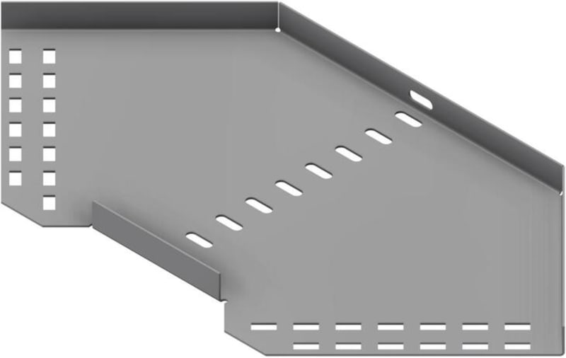 Øglænd System SPBE20 Flat Elbow 90°, 200 mm, R75, Stainless Steel