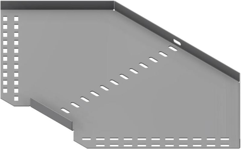Øglænd System SPBE20 Flat Elbow 90°, 300 mm, R75, Stainless Steel