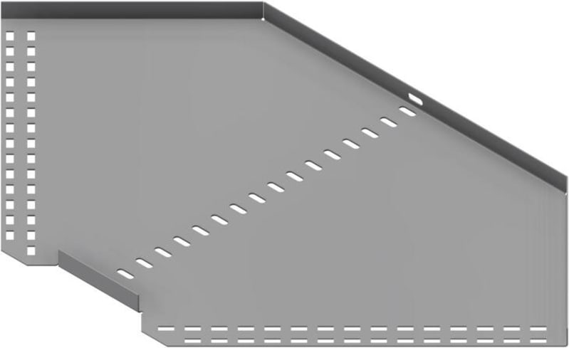 Øglænd System SPBE20 Flat Elbow 90°, 400 mm, R75, Stainless Steel