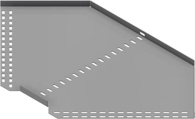 Øglænd System SPBE20 Flat Elbow 90°, 400 mm, R75, Stainless Steel
