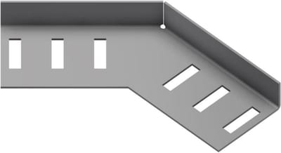 Øglænd System SPBE20 Flat Elbow 45°, 50 mm, R75, Stainless Steel