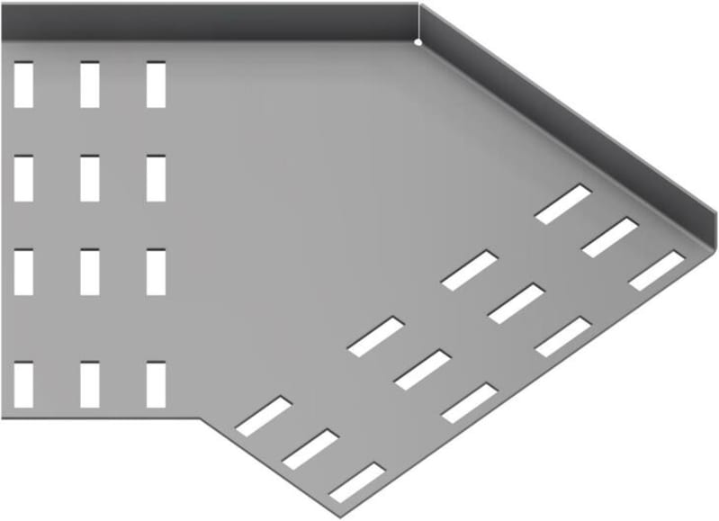 Øglænd System SPBE20 Flat Elbow 45°, 200 mm, R75, Stainless Steel