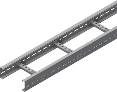 Øglænd System TOE75 Cable Ladder, 200 mm, 3 m, Stainless Steel
