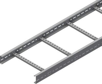 Øglænd System TOE75 Cable Ladder, 400 mm, 3 mm, Stainless Steel