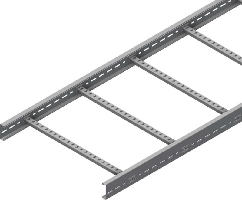 Øglænd System TOE75 Cable Ladder, 600 mm, 3 mm, Stainless Steel