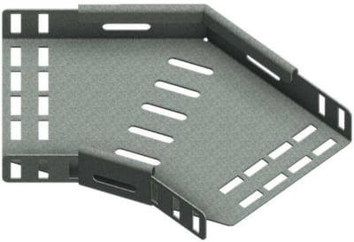 Øglænd System SPB-RF40 Flat Elbow 45°, 150 mm, R75, Hot-Dip Galvanised