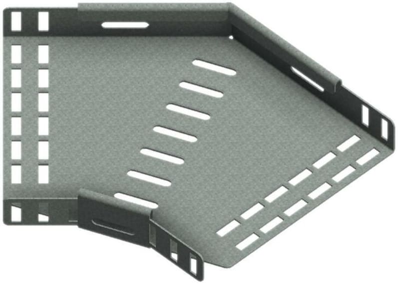 Øglænd System SPB-RF40 Flat Elbow 45°, 200 mm, R75, Hot-Dip Galvanised
