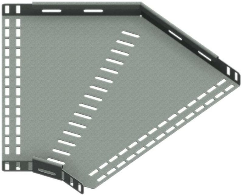 Øglænd System SPB-RF40 Flat Elbow 45°, 400 mm, R75, Hot-Dip Galvanised