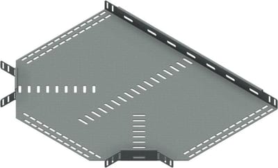 Øglænd System SPB-RF40 Tee, 400/400 mm, R75, Hot-Dip Galvanised