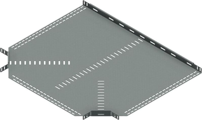 Øglænd System SPB-RF40 Tee, 600/600 mm, R75, Hot-Dip Galvanised