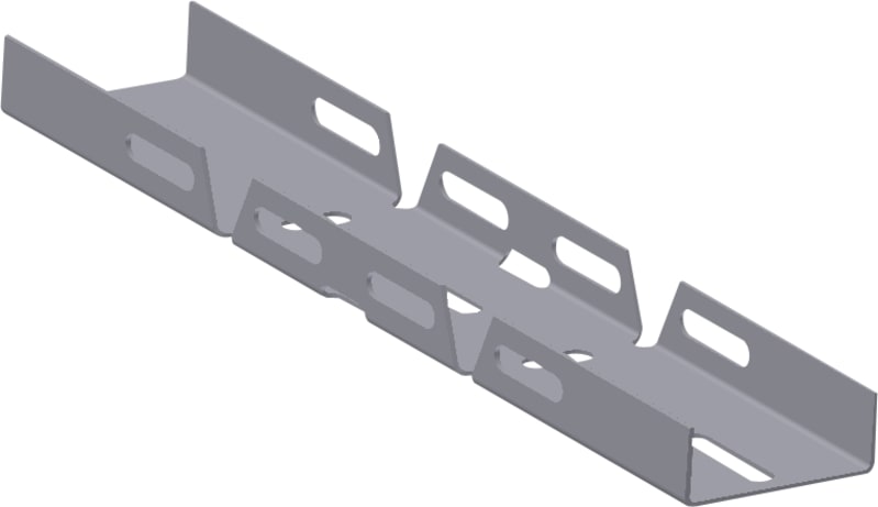 Øglænd System SPBE20 Riser, 50 mm, Hot-Dip Galvanised