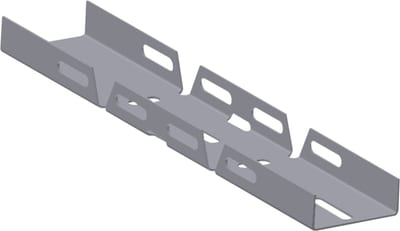 Øglænd System SPBE20 Riser, 50 mm, Hot-Dip Galvanised