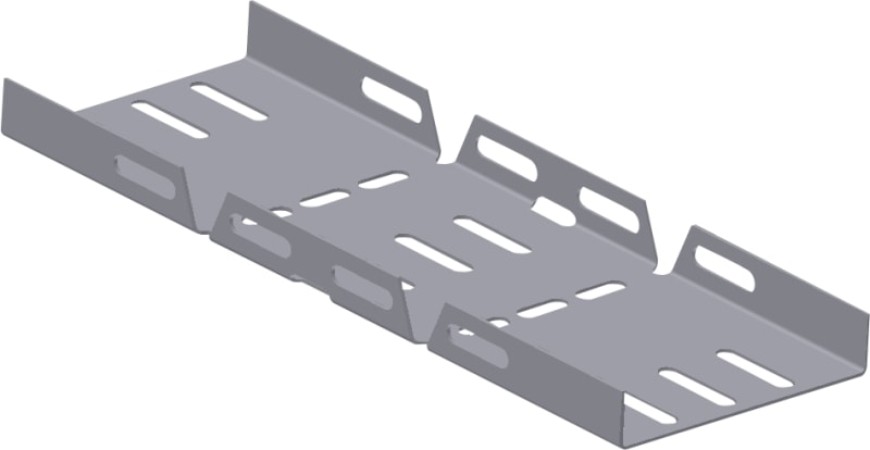 Øglænd System SPBE20 Riser, 100 mm, Hot-Dip Galvanised