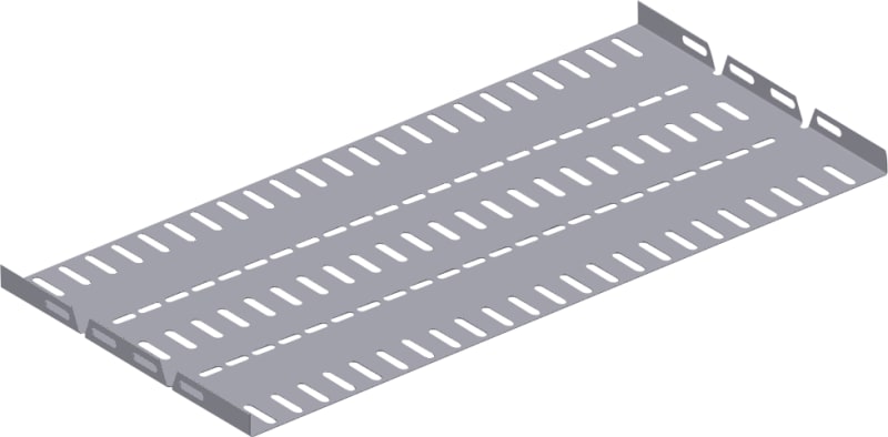 Øglænd System SPBE20 Riser, 600 mm, Hot-Dip Galvanised