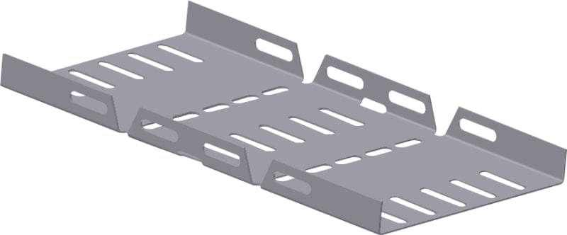 Øglænd System SPBE20 Riser, 150 mm, Stainless Steel