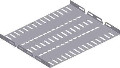 Øglænd System SPBE20 Riser, 400 mm, Stainless Steel