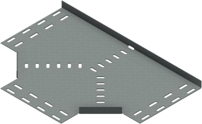 Øglænd System SPBE20 Tee, 200/200 mm, R75, Hot-Dip Galvanised
