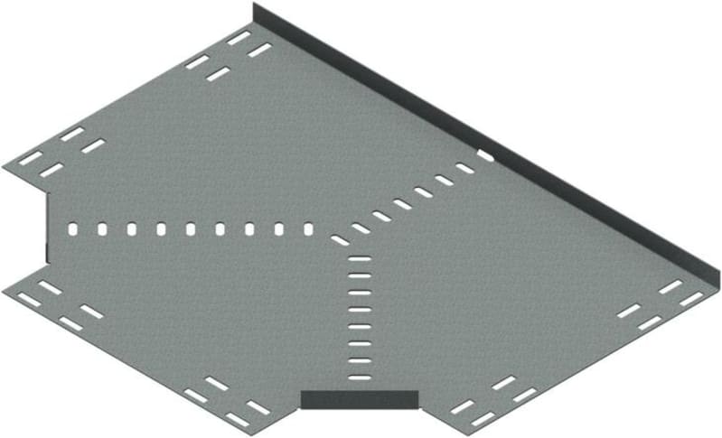 Øglænd System SPBE20 Tee, 300/300 mm, R75, Hot-Dip Galvanised