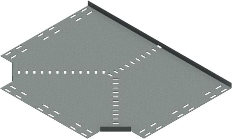 Øglænd System SPBE20 Tee, 400/400 mm, R75, Hot-Dip Galvanised