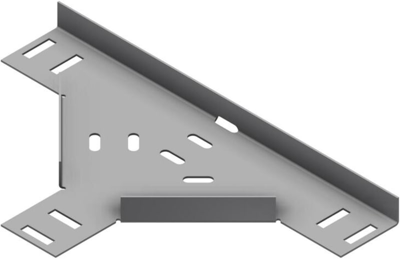 Øglænd System SPBE20 Tee, 50/50 mm, R75, Stainless Steel