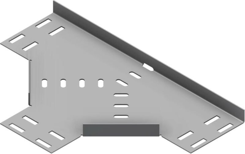 Øglænd System SPBE20 Tee, 100/100 mm, R75, Stainless Steel