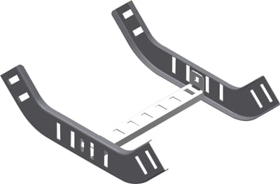 Øglænd System SPB40 Riser, 200 mm, R75, Stainless Steel