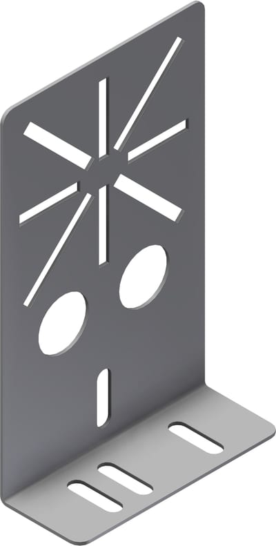 Øglænd System SPB Equipment Bracket, 40 mm, Stainless Steel