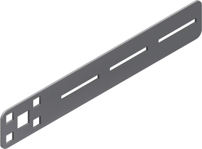 Øglænd System Plate, Stainless Steel