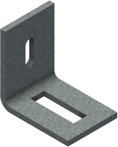 Øglænd System Angle Bracket, Hot-Dip Galvanised