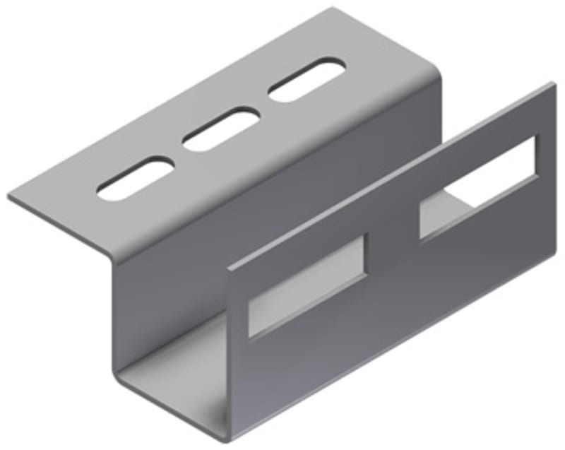 Øglænd System OE Intermediate Bracket, 66 mm, Hot-Dip Galvanised