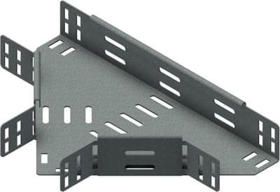 Øglænd System SPB-RF60 Tee, 100/100 mm, R75, Hot-Dip Galvanised