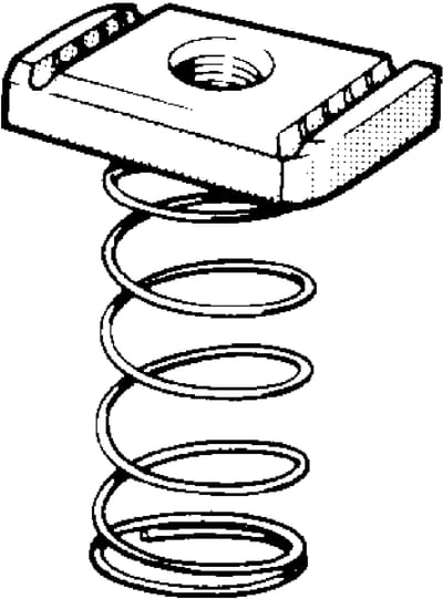 UNO NUT M 4112 VG (SN-41-M12 Hdg)