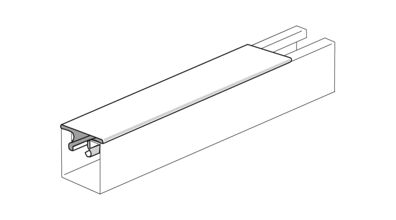 Øglænd System UNO Cover, Pre-Galvanised