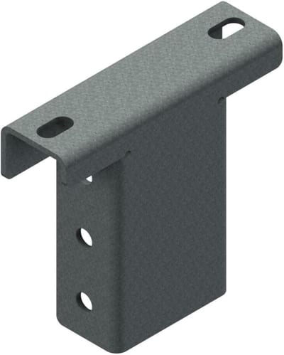 Øglænd System UNO Starter Bracket, Hot-Dip Galvanised