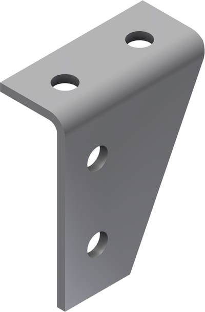 Wing Bracket S-UNO D-76, Stainless Steel