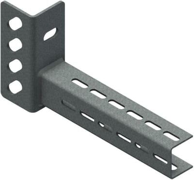 Øglænd System S-M Cantilever Arm, 150 mm, Hot-Dip Galvanised