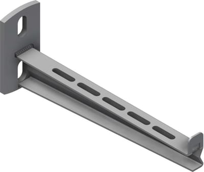 Øglænd System Cantilever Arm, 200 mm, Stainless Steel