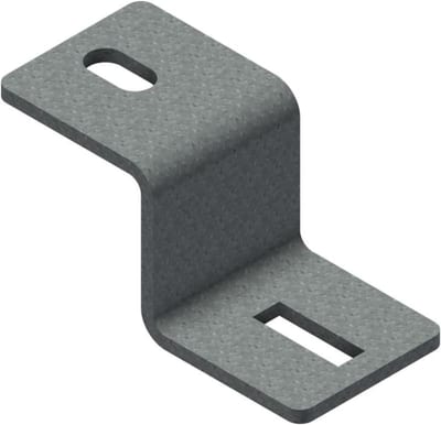 Øglænd System Angle Bracket, Hot-Dip Galvanised