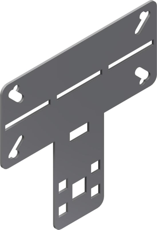 Øglænd System Plate, Stainless Steel