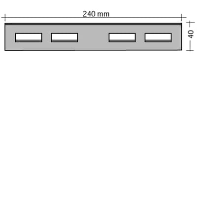 Øglænd System Mekano Splice Connector, Stainless Steel