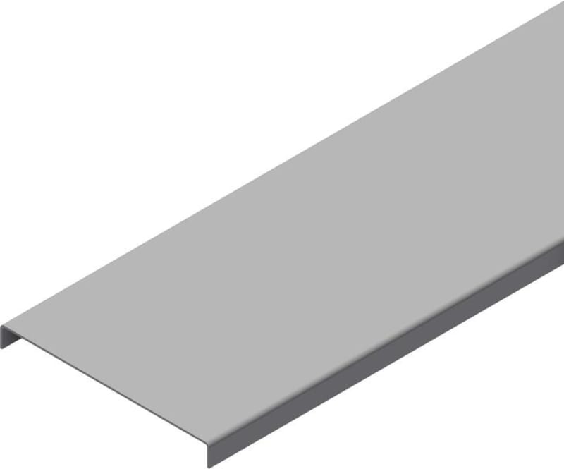 Øglænd System SPB100 Cable Tray, 100 mm, 1 mm, 3 m, Stainless Steel