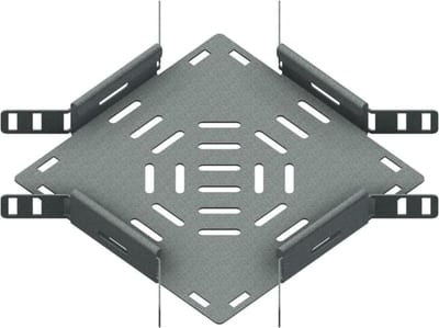 Øglænd System SPB-RF40 Cross, 100/100 mm, R75, Hot-Dip Galvanised