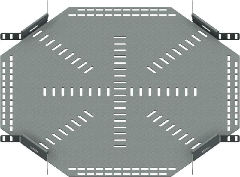 Øglænd System SPB-RF40 Cross, 400/400 mm, R75, Hot-Dip Galvanised