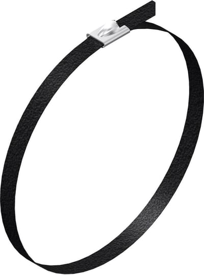 Øglænd System STFC 200 HD-316 Coated Stainless Steel Cable Tie 7.9 x 200 mm