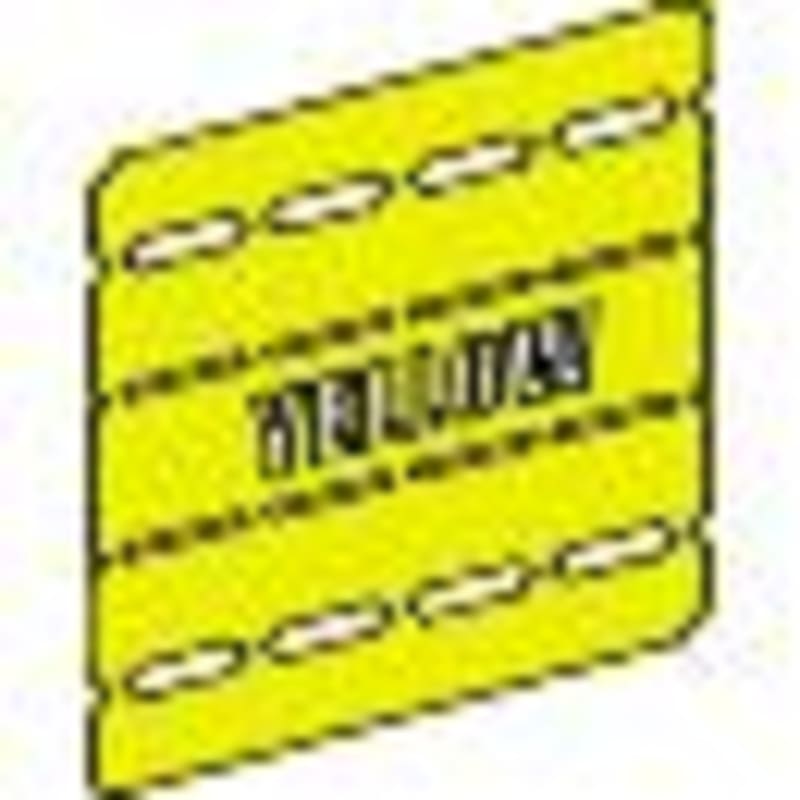 Label plate 93 Wibe blue (737706)