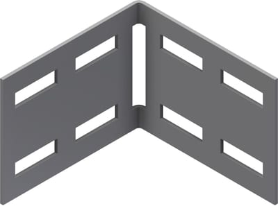 Øglænd System LOE100 Splice Angle, Stainless Steel