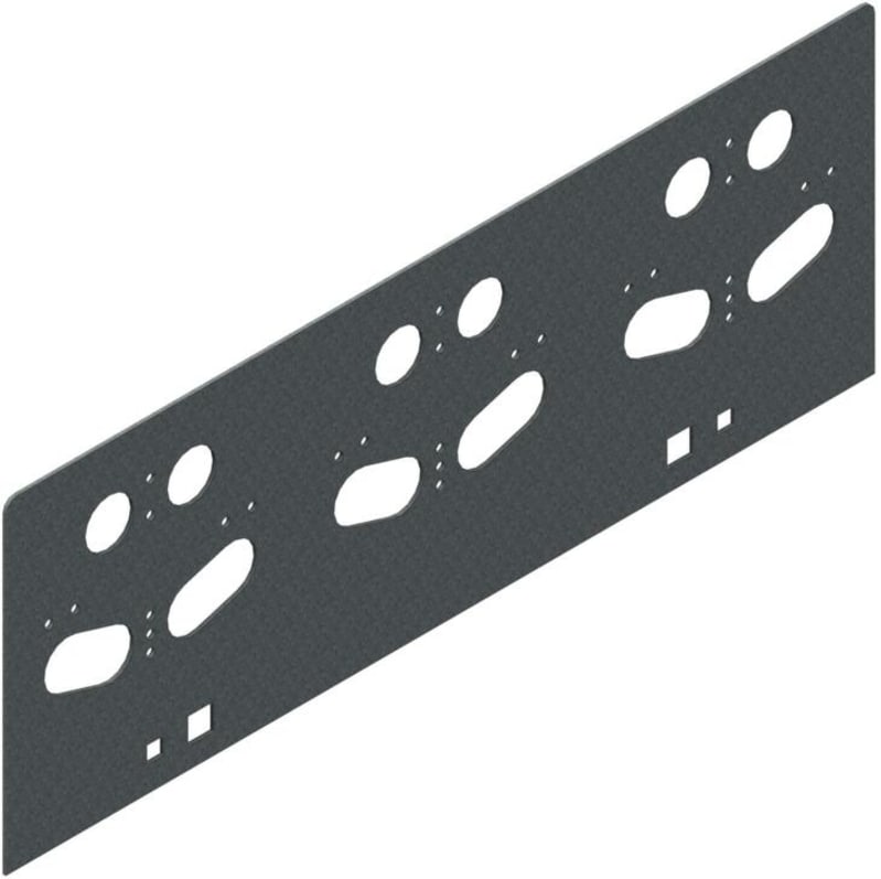 Øglænd System SPB Equipment Bracket, 381 mm, Hot-Dip Galvanised